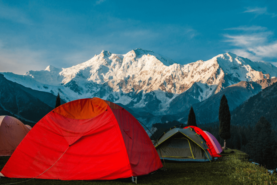 Camps at Fairy Meadows